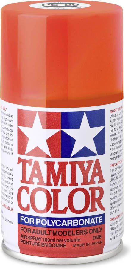 Tamiya Ps-20 Fluorescent Red 100ml TAM86020