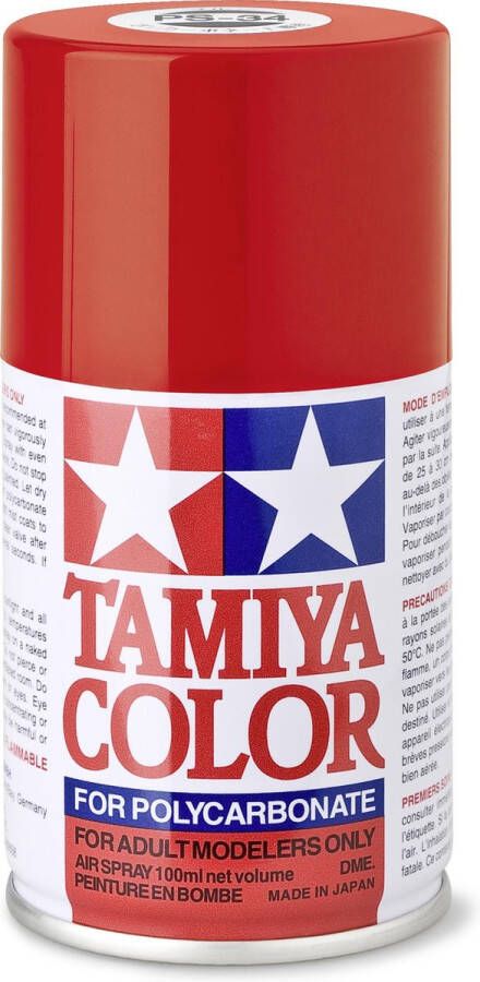 Tamiya Ps-34 Bright Red 100ml TAM86034