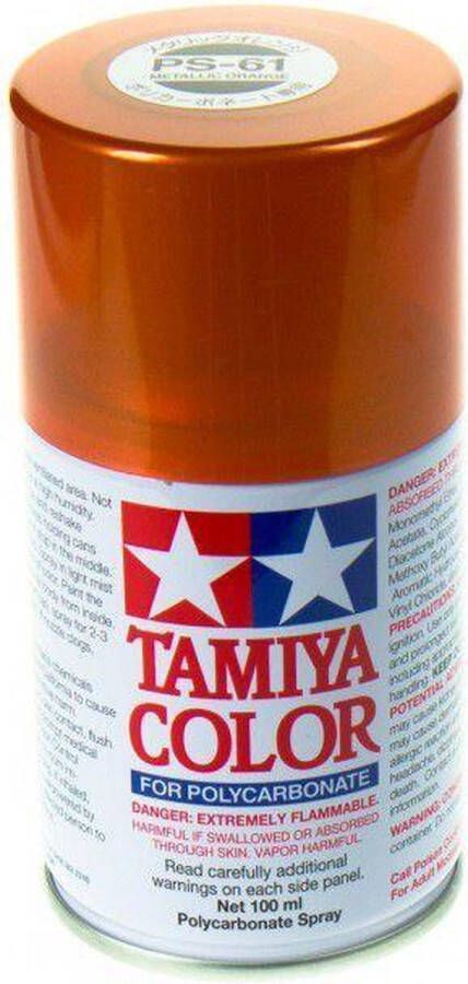 Tamiya PS-61 Metallic Orange 100ml TAM86061