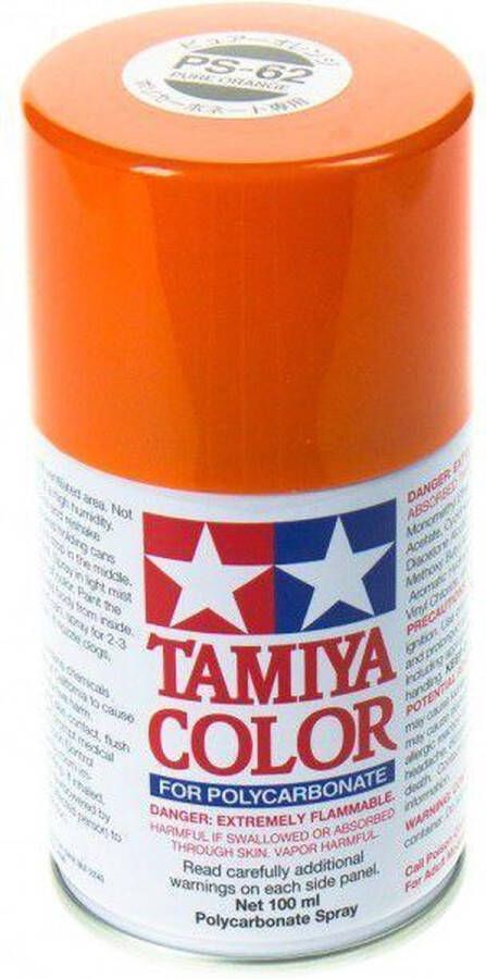 Tamiya PS-62 Pure Orange 100ml TAM86062