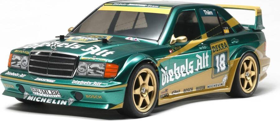 Tamiya Radiografisch Bestuurbare 1 10 Mercedes Benz 190E EVOII Diebels Alt Team Zakspeed TT-01 58638