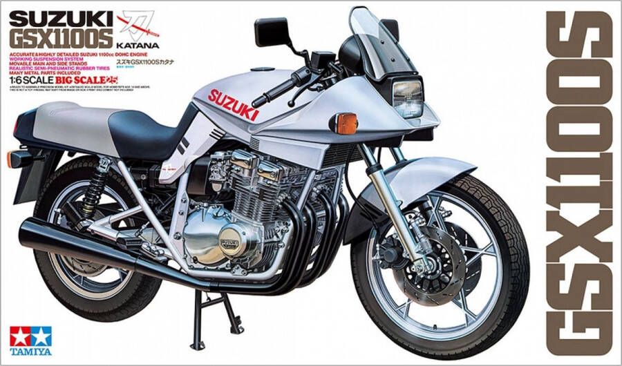 Tamiya Suzuki GSX1100 Katana modelbouw pakket 1:6