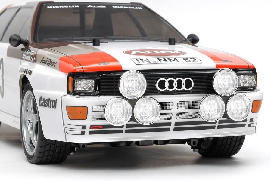 Tamiya Elektrische Audi Quattro Rally A2 Bouwpakket Schaal 1:10