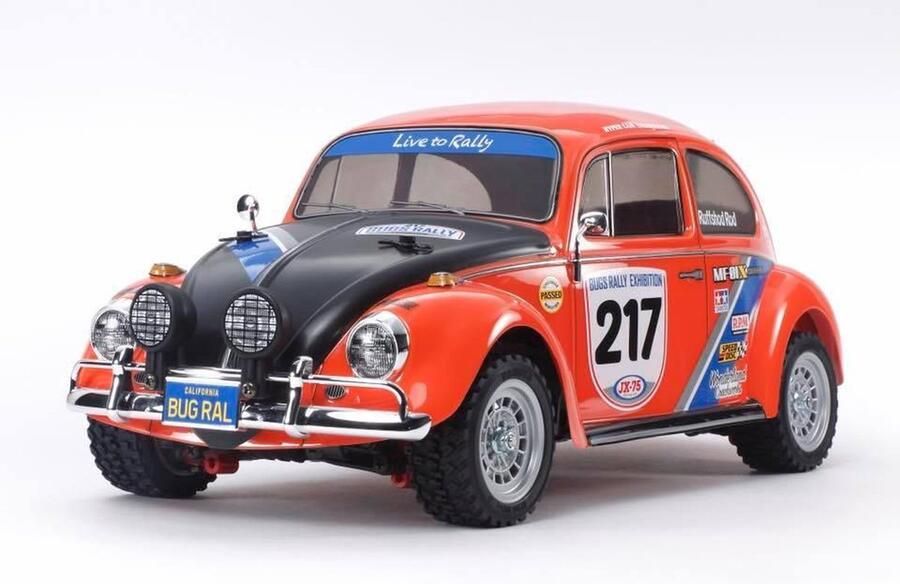 Tamiya Radiografisch Bestuurbare 1 10 Volkswagen Beetle Rally MF-01X (4WD)
