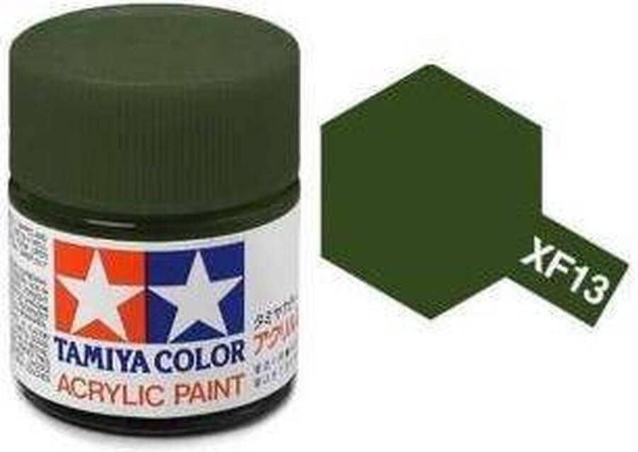 Tamiya XF-13 Japanese Army Green Matt Acryl 23ml Verf potje