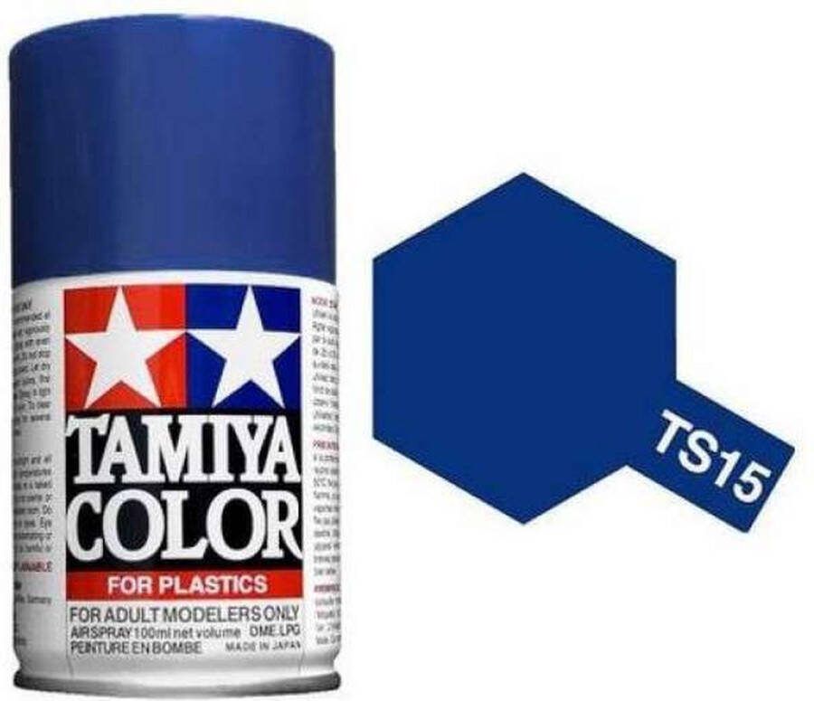 Tamiya TS-15 Blue Gloss Acryl Spray 100ml Verf spuitbus