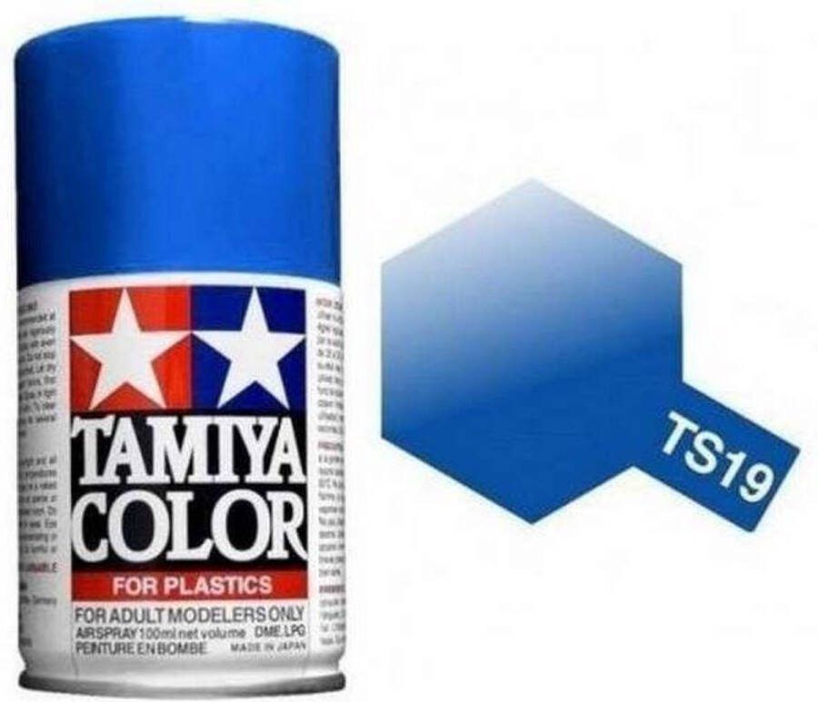Tamiya TS-19 Metallic Blue 100ml Spray Can 85019
