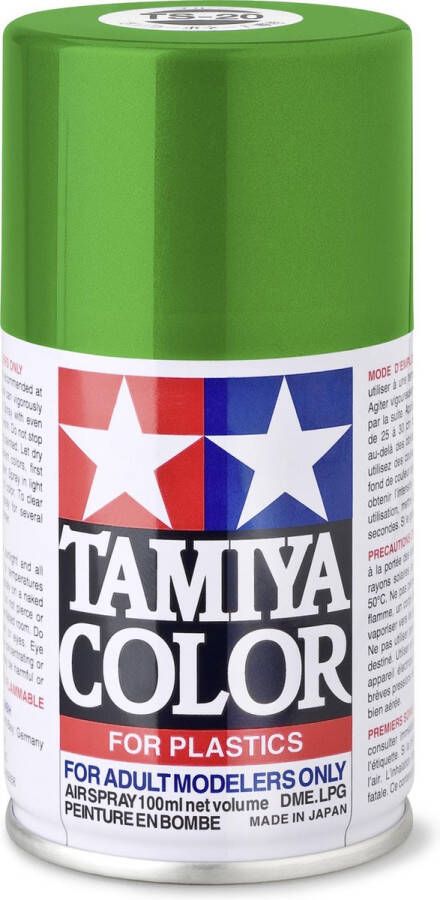 Tamiya TS-20 Green Metallic Gloss Acryl Spray 100ml Verf spuitbus