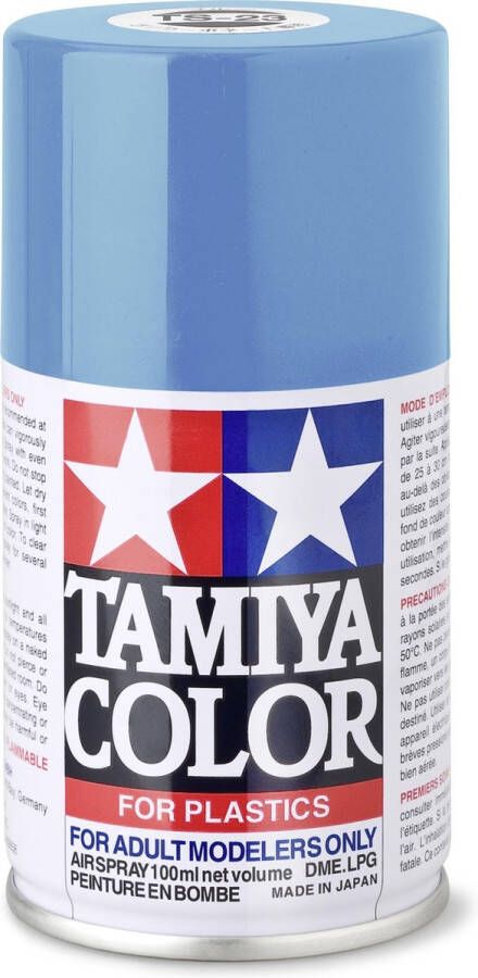 Tamiya TS-23 Light Blue Gloss Acryl Spray 100ml Verf spuitbus