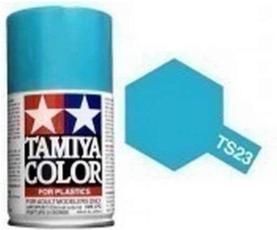 Tamiya TS-23 Light Blue Gloss Acryl Spray 100ml Verf spuitbus