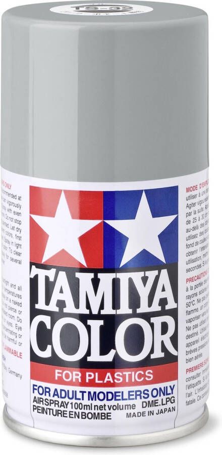 Tamiya TS-32 Haze Grey Matt Acryl Spray 100ml Verf spuitbus