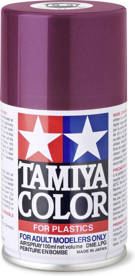 Tamiya TS-37 Lavender Purple Gloss Acryl Spray 100ml Verf spuitbus