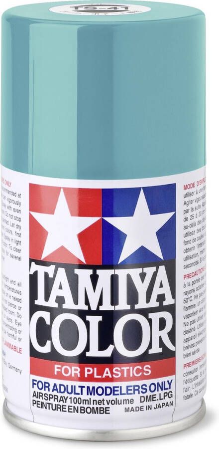 Tamiya TS-41 Coral Blue Gloss Acryl Spray 100ml Verf spuitbus