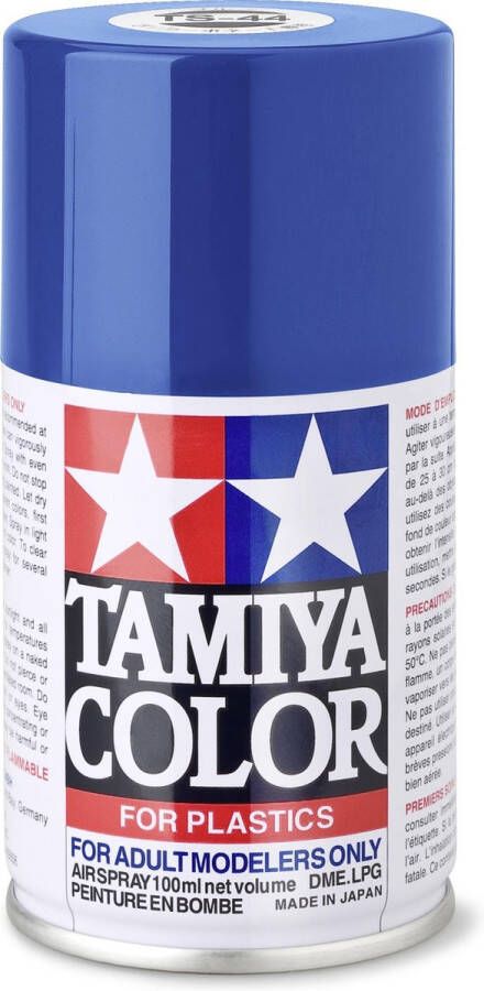 Tamiya TS-44 Brilliant Blue Gloss Acryl Spray 100ml Verf spuitbus