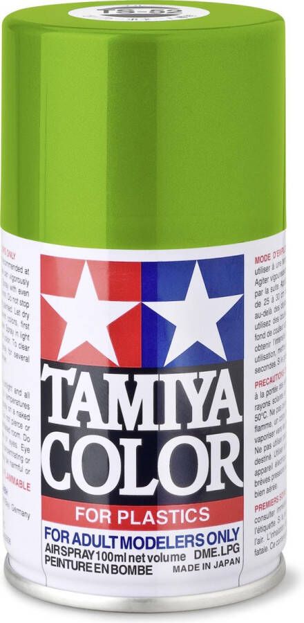 Tamiya TS-52 Candy Lime Green Gloss Acryl Spray 100ml Verf spuitbus