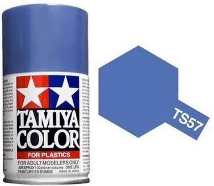 Tamiya TS-57 Blue Violet Gloss Acryl Spray 100ml Verf spuitbus