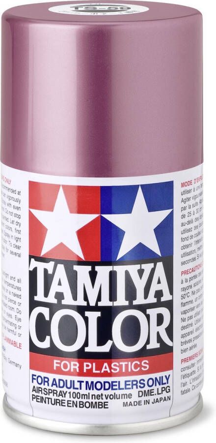 Tamiya TS-59 Pearl Light Red Gloss Acryl Spray 100ml Verf spuitbus