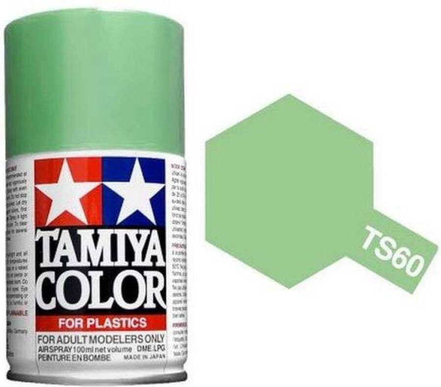 Tamiya TS-60 Pearl Green Gloss Acryl Spray 100ml Verf spuitbus