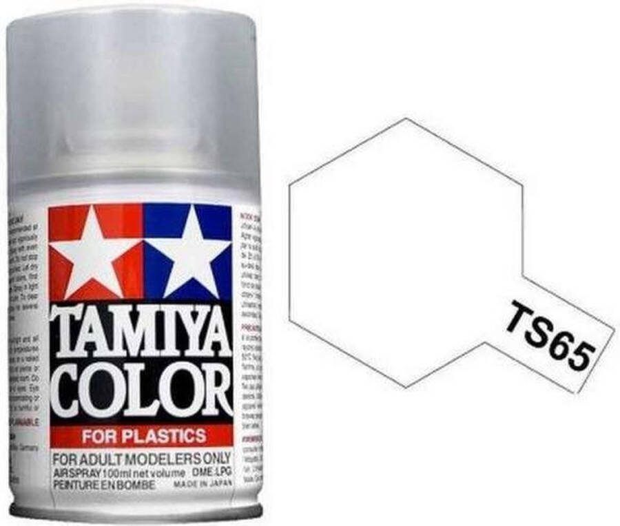 Tamiya TS-65 Pearl Clear Metallic Gloss Acryl Spray 100ml Verf spuitbus