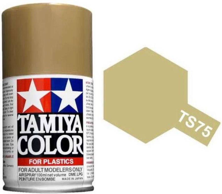 Tamiya TS-75 Champagne Gold Gloss Acryl Spray 100ml Verf spuitbus