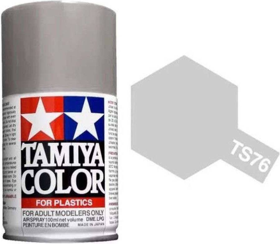 Tamiya TS-76 Mica Silver Gloss Acryl Spray 100ml Verf spuitbus
