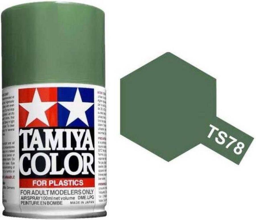 Tamiya TS-78 Field Grey 2 Matt Acryl Spray 100ml Verf spuitbus