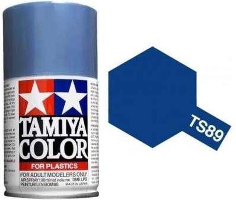 Tamiya TS-89 Pearl Blue Gloss Acryl Spray 100ml Verf spuitbus