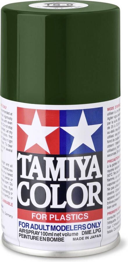 Tamiya TS-9 British Green Gloss Acryl Spray 100ml Verf spuitbus