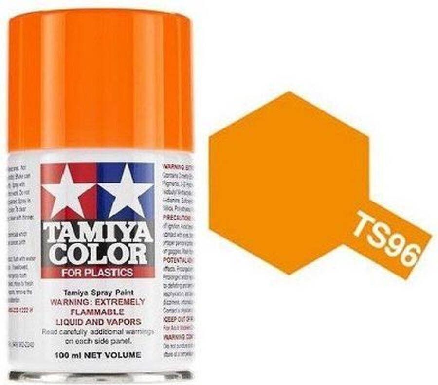 Tamiya TS-96 Fluorescent Orange Gloss Acryl Spray 100ml Verf spuitbus