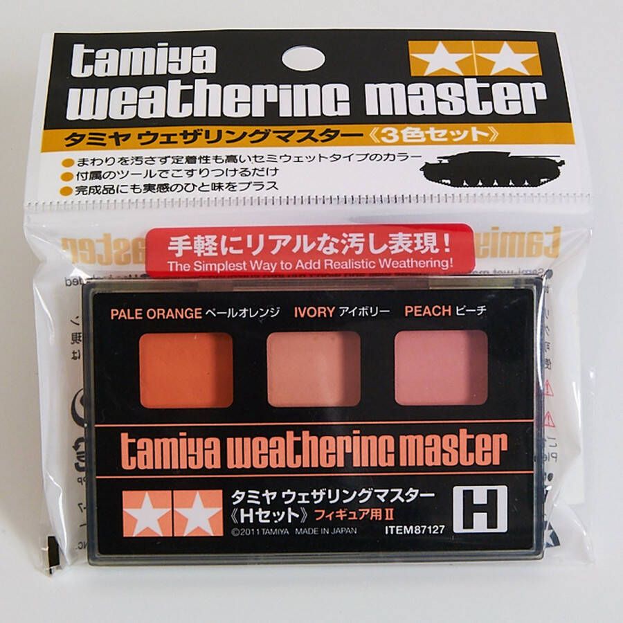 Tamiya Weathering Master incl. applicator H set Figures II [#87127]