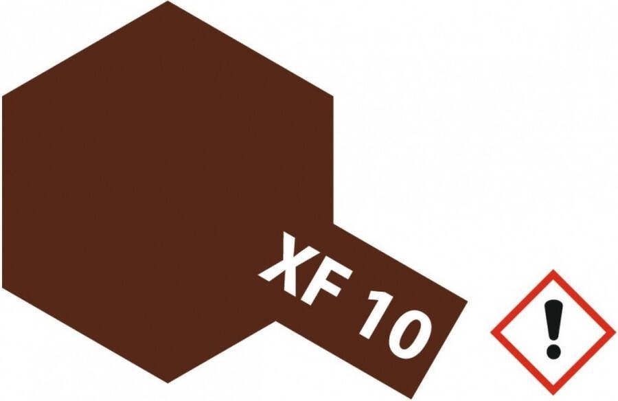 Tamiya XF-10 Brown Matt Acryl 23ml Verf potje