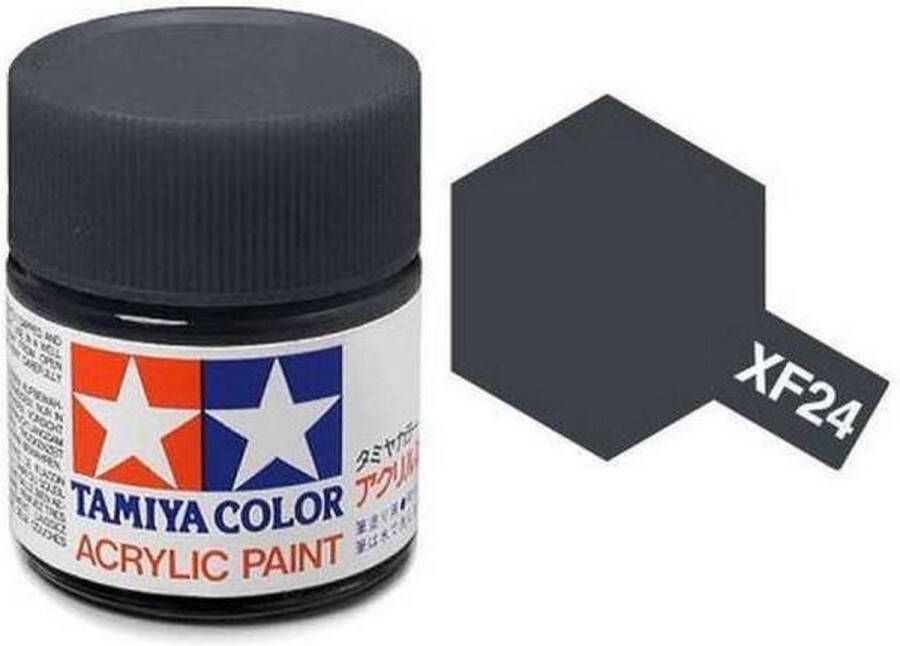 Tamiya XF-24 Dark Grey Matt Acryl 23ml Verf potje