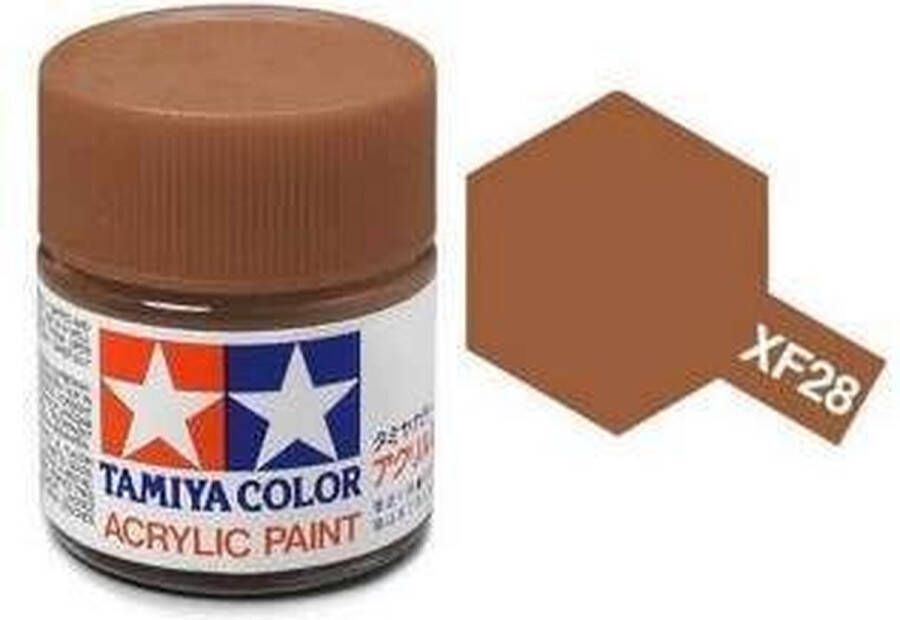 Tamiya XF-28 Dark Copper Matt Acryl 23ml Verf potje