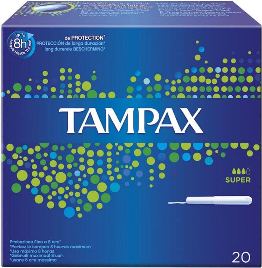 Tampax Cef Super Tampons 20 Stuks