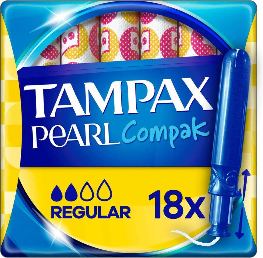 Tampax Compak Pearl Regular tampons