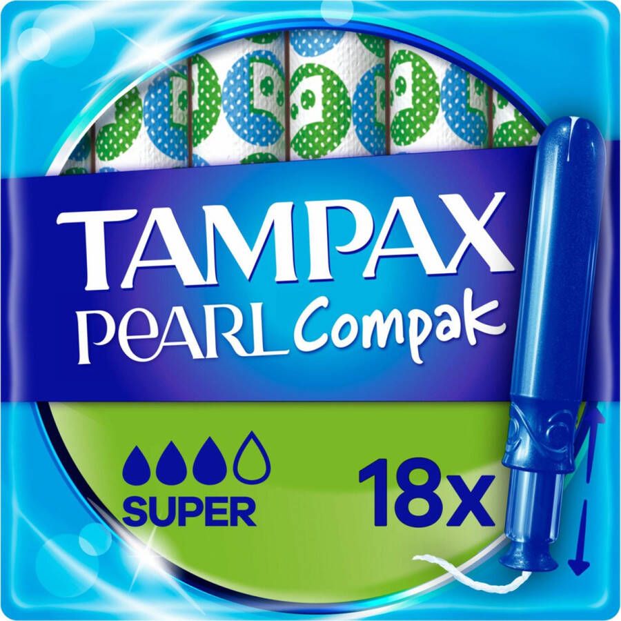 Tampax Compak Pearl Super tampons