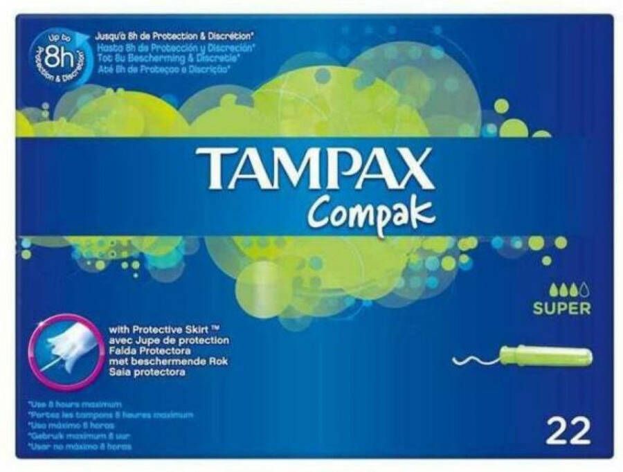 Tampax Compak Super tampons