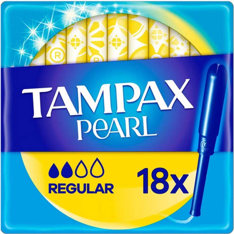 Tampax Non-plastic Regular Tampon 18.0ks