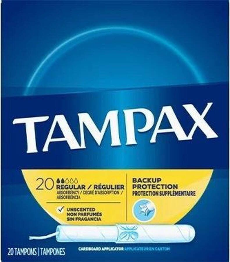Tampax Regular Tampon 20 stuks