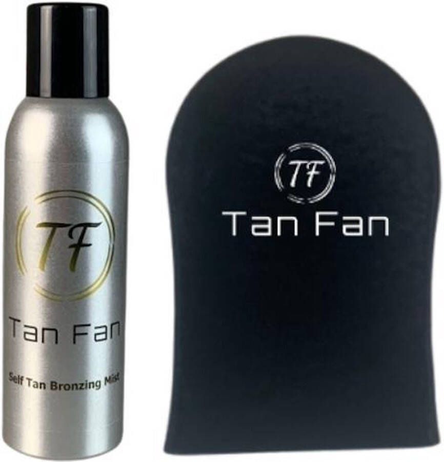 Tan Fan Self Tan Bronzing Mist incl. handschoen zelfbruiner 200ml