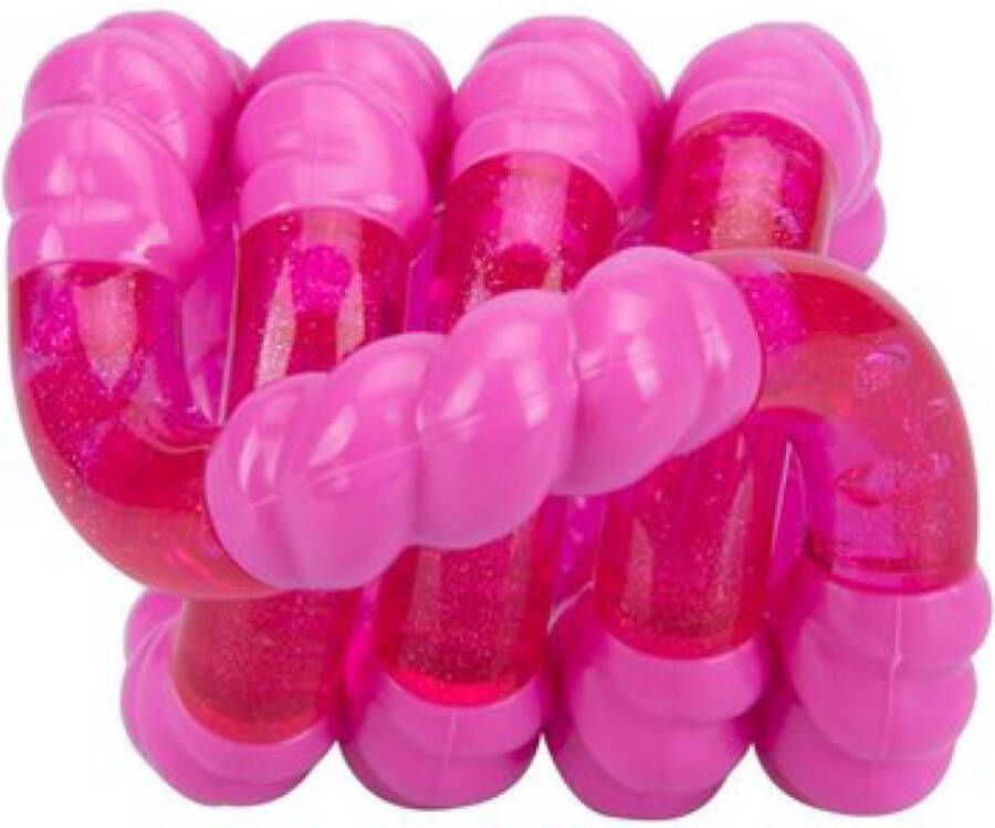 Tangle Crush Junior Roze Fidget Toys Stressbal volwassenen Kinderen Voor de Hand
