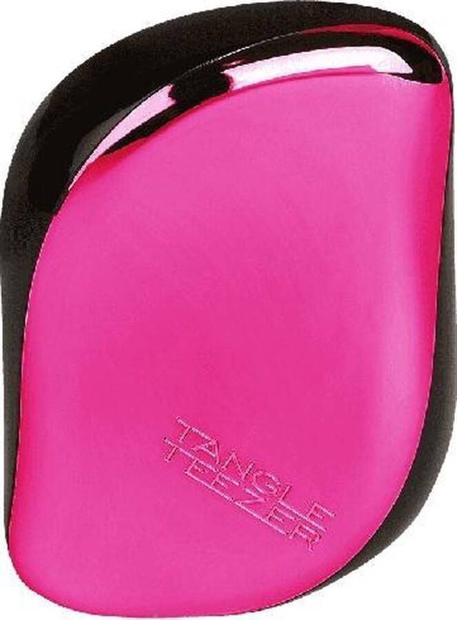 Tangle Teezer Compact Styler Universeel Paddle haarborstel Zwart Roze 1 stuk(s)