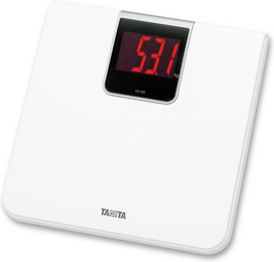 Tanita HD-395 Digitale Personenweegschaal Stevig Max 150 KG LED Display Japanse Kwaliteit