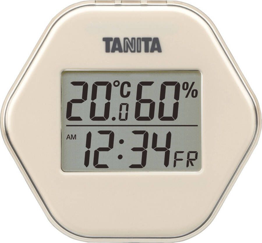 Tanita TT-573 Compacte hygrometer temperatuurmeter magneet klok Japanse nauwkeurigheid technologie