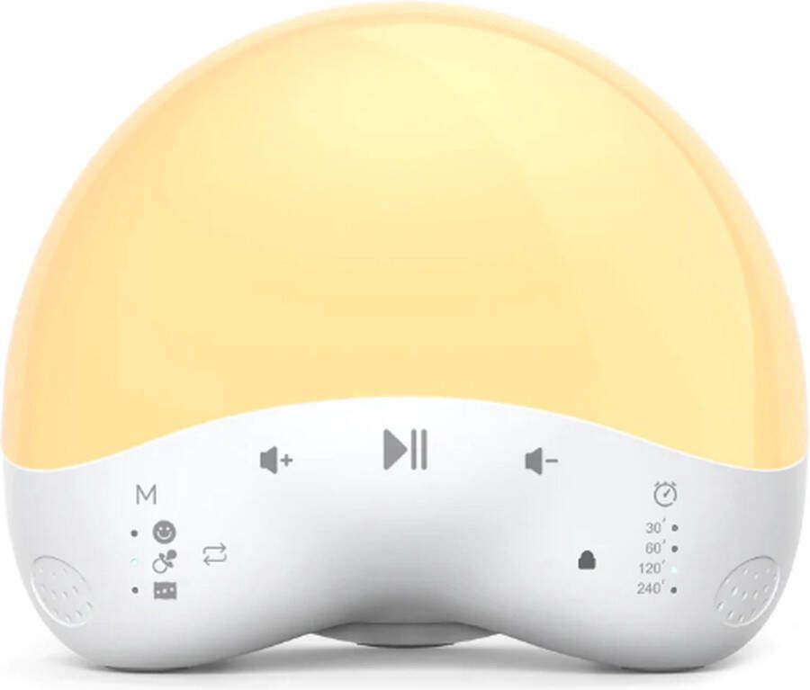 TaoTronics White Noise Machine Slaap machine Witte Ruis Slaap Geluidsmachine Nachtlamp Slaaphulpen Slaaptrainer Baby Volwassen Smart Wifi Met Iphone app