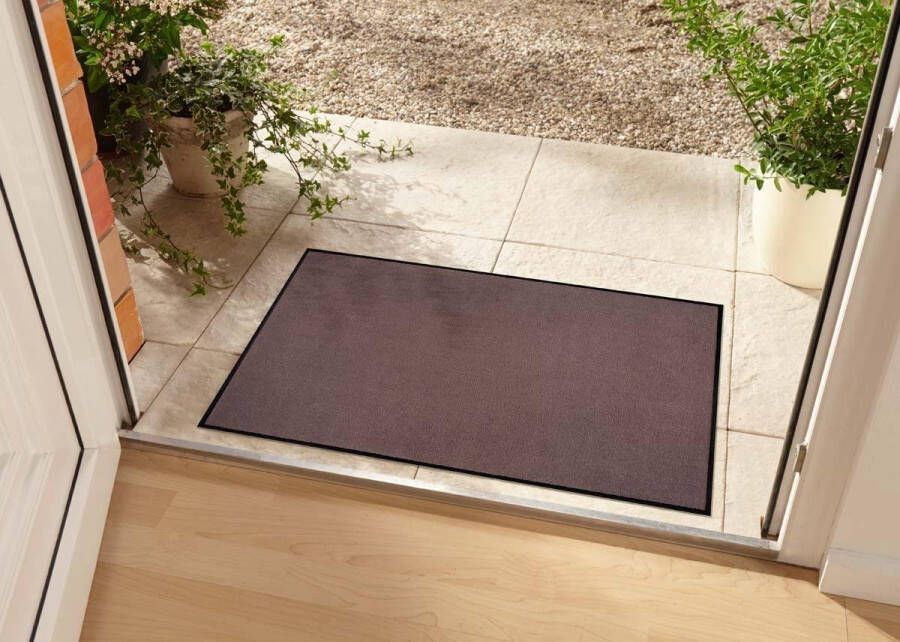 Home affaire Mat Triton wasbaar unikleurig design antislip robuust gemakkelijk in onderhoud