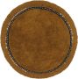 Tapis Petit Vloerkleed Lily Clay 110 x 110 cm Meisjeskamer Jongenskamer Camel Bruin - Thumbnail 1