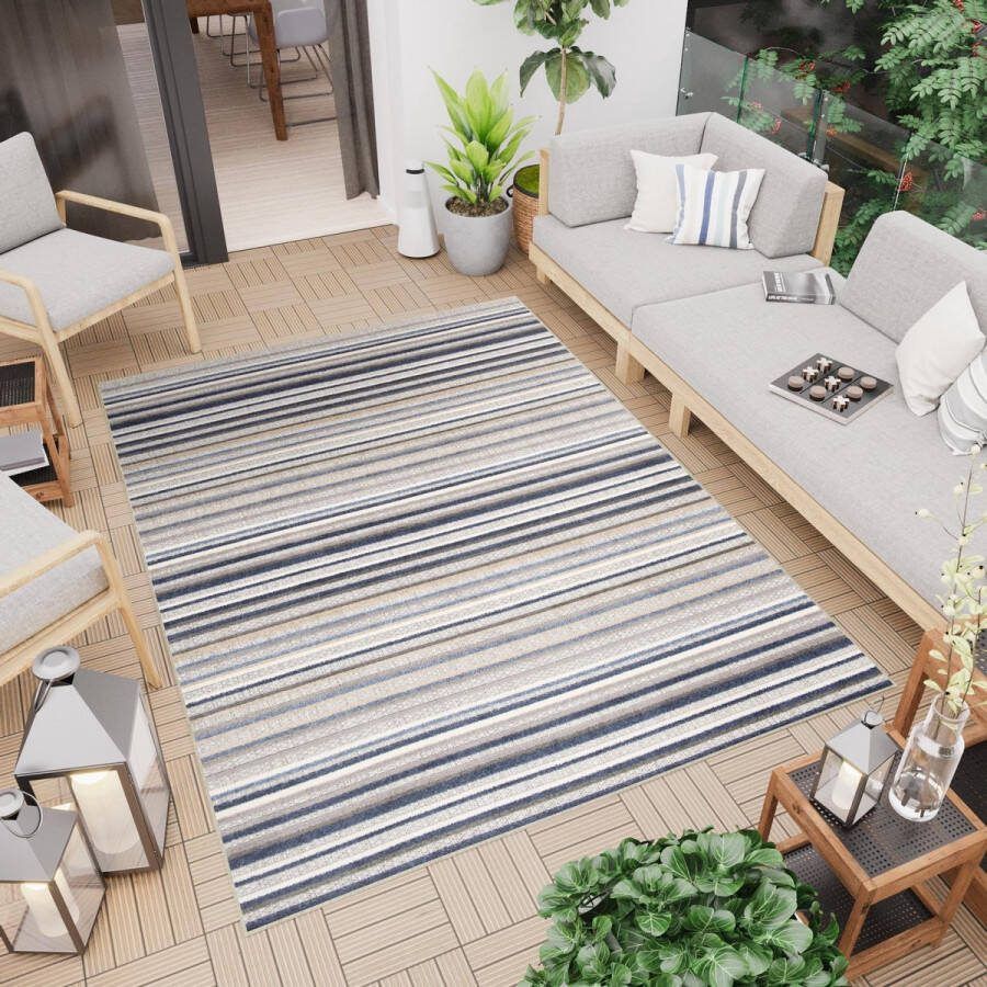 Tapiso Patio Indoor Tapijt Buitenkleed Buiten Tuintapijt Outdoor Modern Maat- 160x220