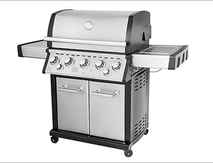 Tarrington House Gasbarbecue 5 branders Inox