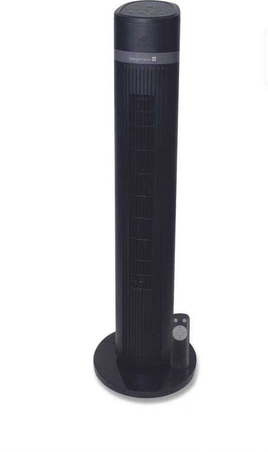 Tarrington House toren ventilator TF1013 metaal kunststof ⌀ 30 cm x 101 3 cm hoogte 45 W rotatie 85° 3 snelheidsstanden zwart